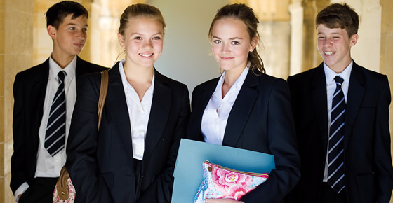 Lancing College Pupils