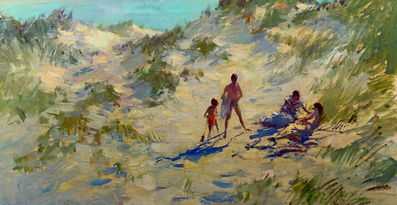 ‘On the Dunes’ by Edward Brian Seago