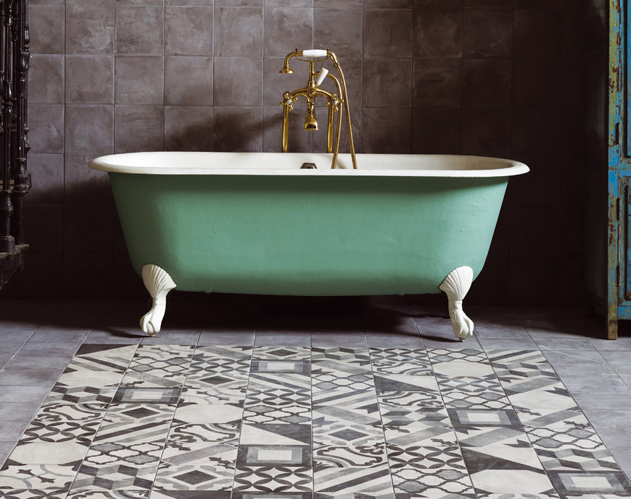 Casablanca is a decorative tile range from Mandarin Stone.