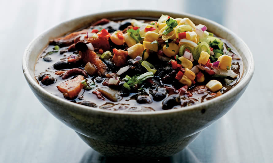 Black Beans Soup by Mildred